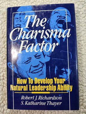 The Charisma Factor Robert Richardson S Katharine Thayer Hardcover 1993 Book